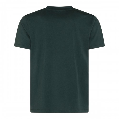 DARK GREEN COTTON T-SHIRT