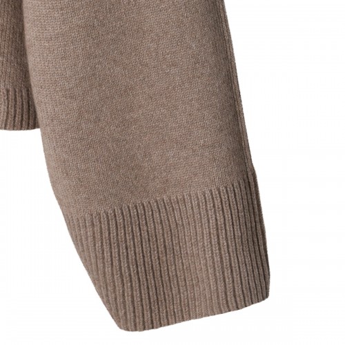 BEIGE CASHMERE KNITWEAR 