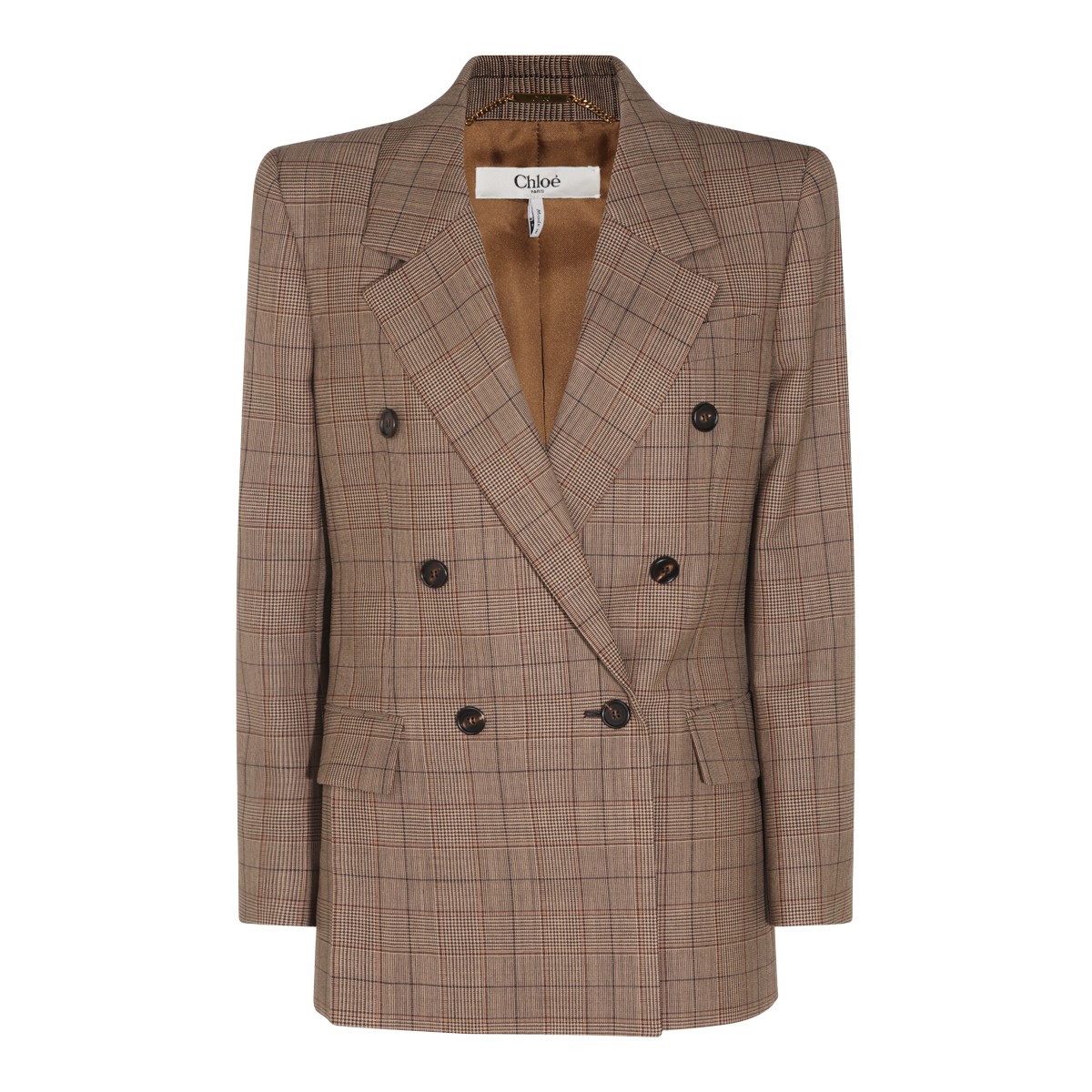 BROWN WOOL BLAZER