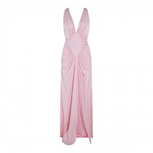 PINK VISCOSE DRESS