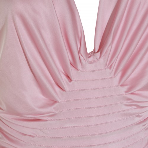 PINK VISCOSE DRESS