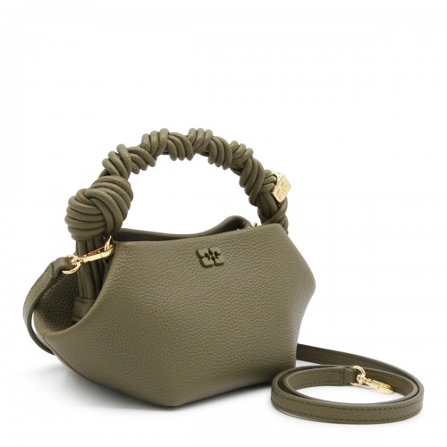 MILITARY GREEN TOP HANDLE BAG 2