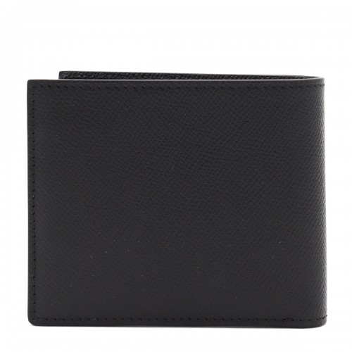 BLACK LEATHER WALLET