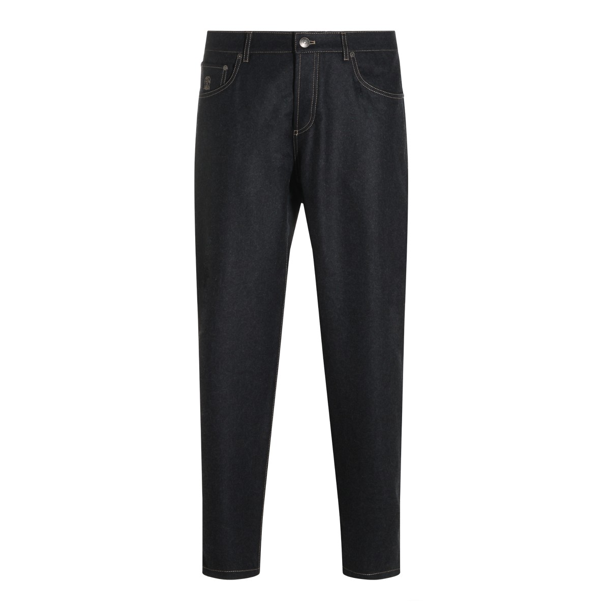 DARK GREY WOOL PANT