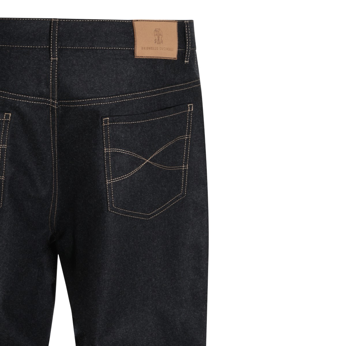 DARK GREY WOOL PANT