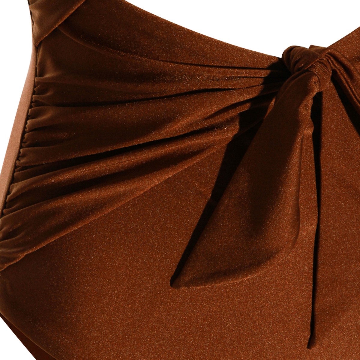 BROWN SWIMSUIT