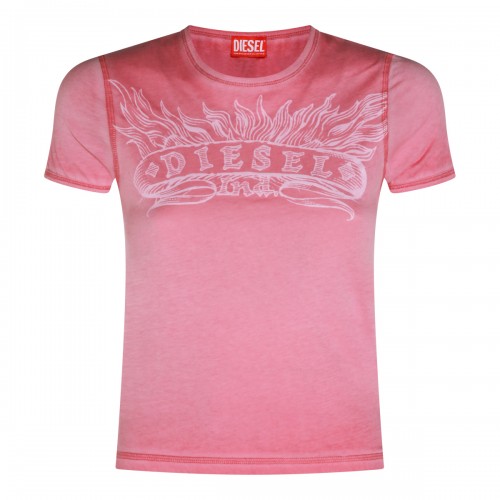 PINK COTTON T-SHIRT