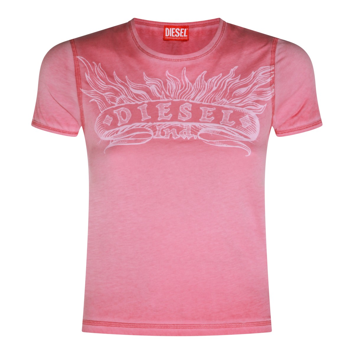 PINK COTTON T-SHIRT