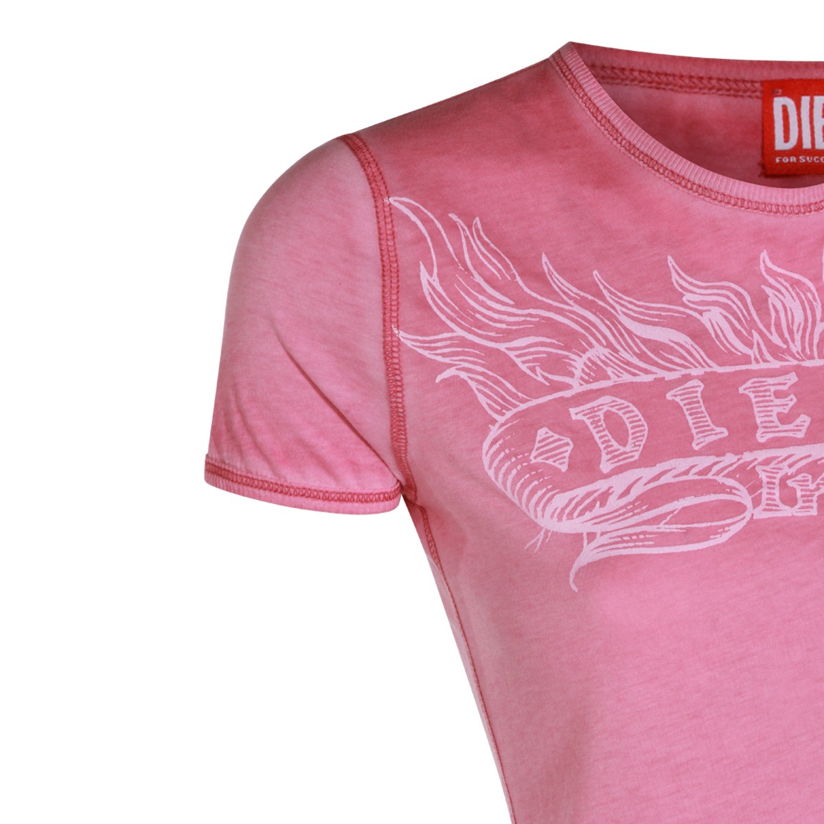 PINK COTTON T-SHIRT