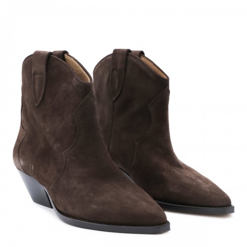 BROWN LEATHER BOOTS 2