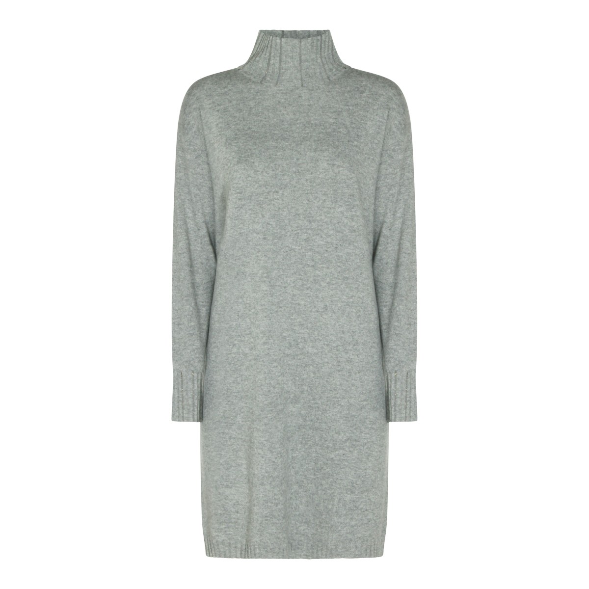 GREY WOOL DRESS