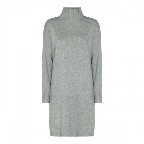GREY WOOL DRESS