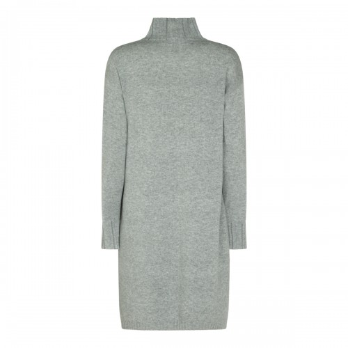 GREY WOOL DRESS