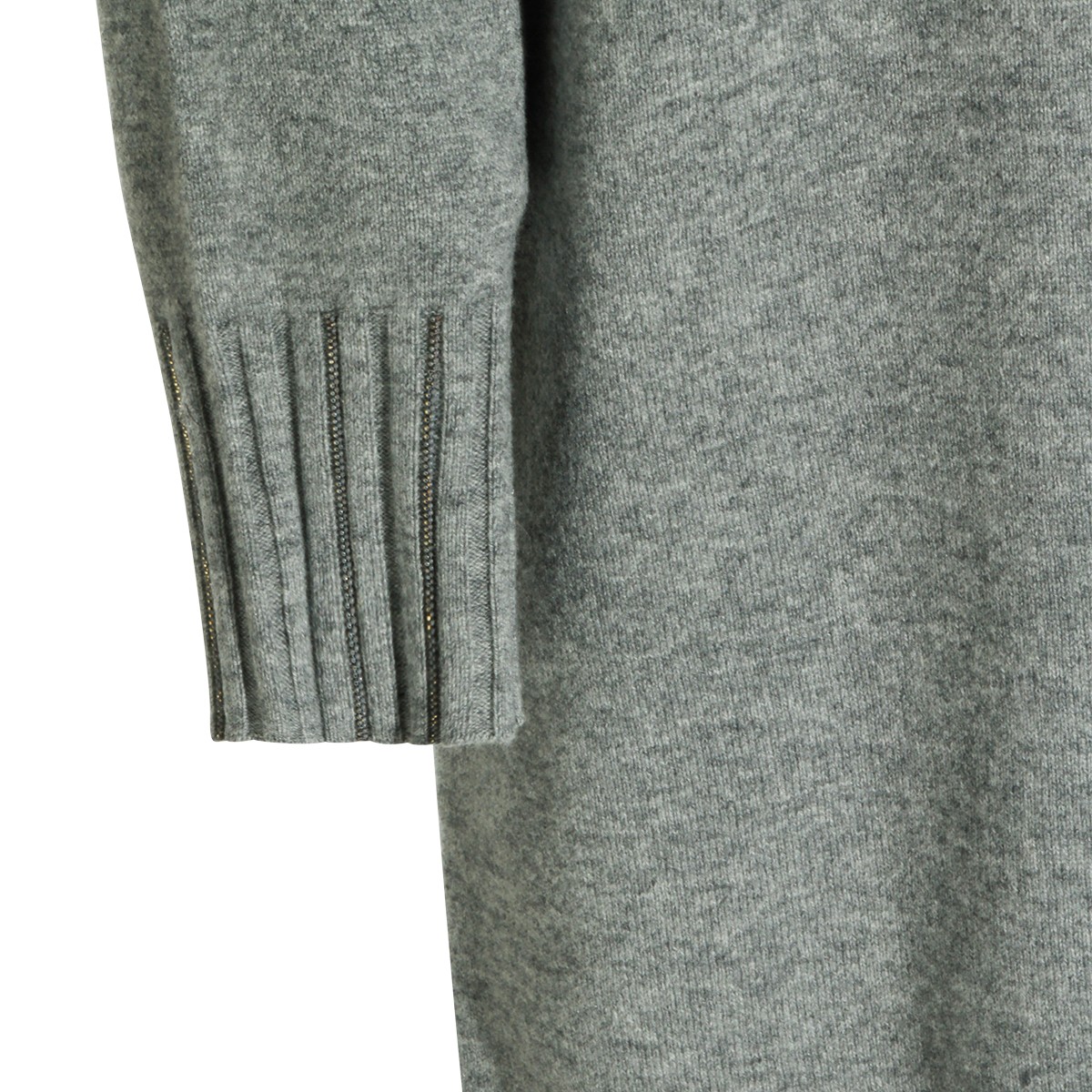 GREY WOOL DRESS