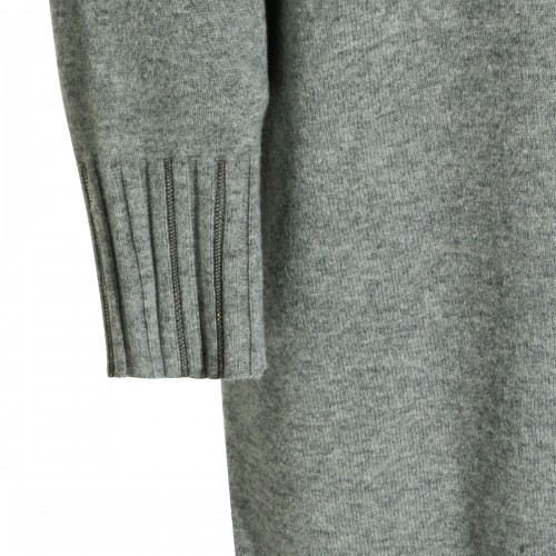 GREY WOOL DRESS