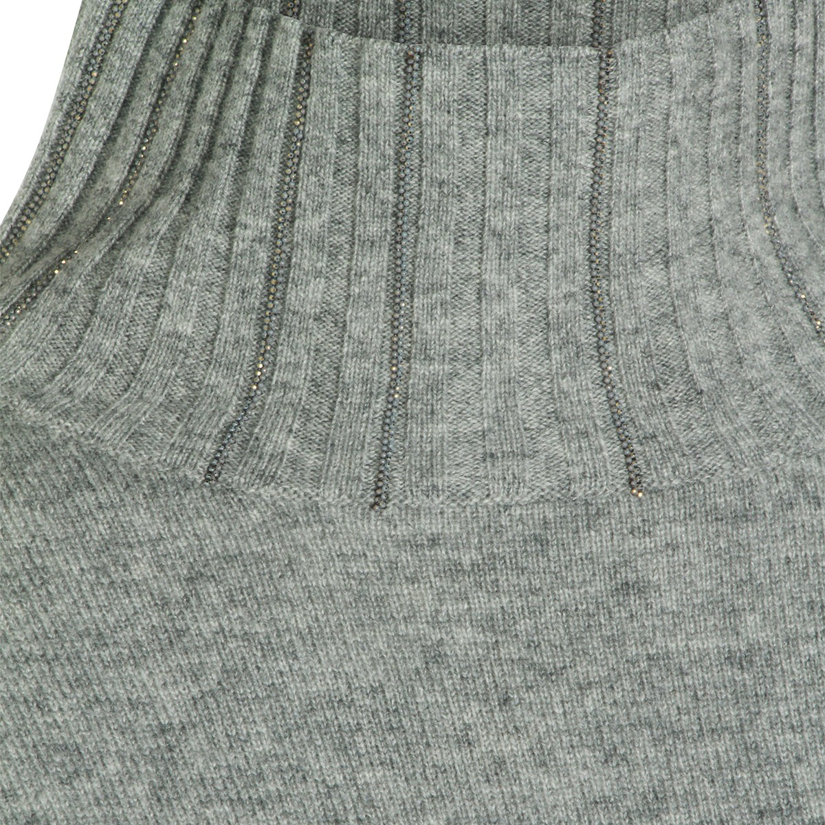 GREY WOOL DRESS