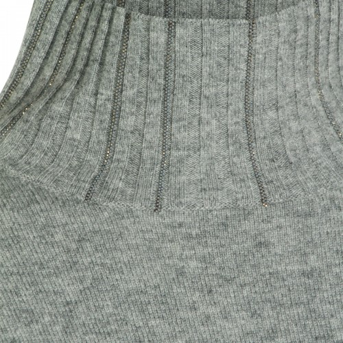 GREY WOOL DRESS