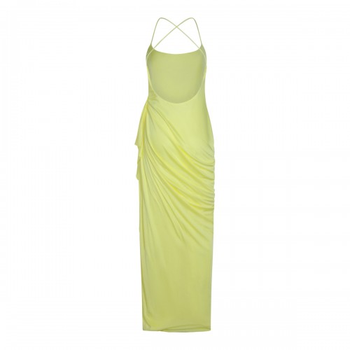 YELLOW VISCOSE DRESS 2