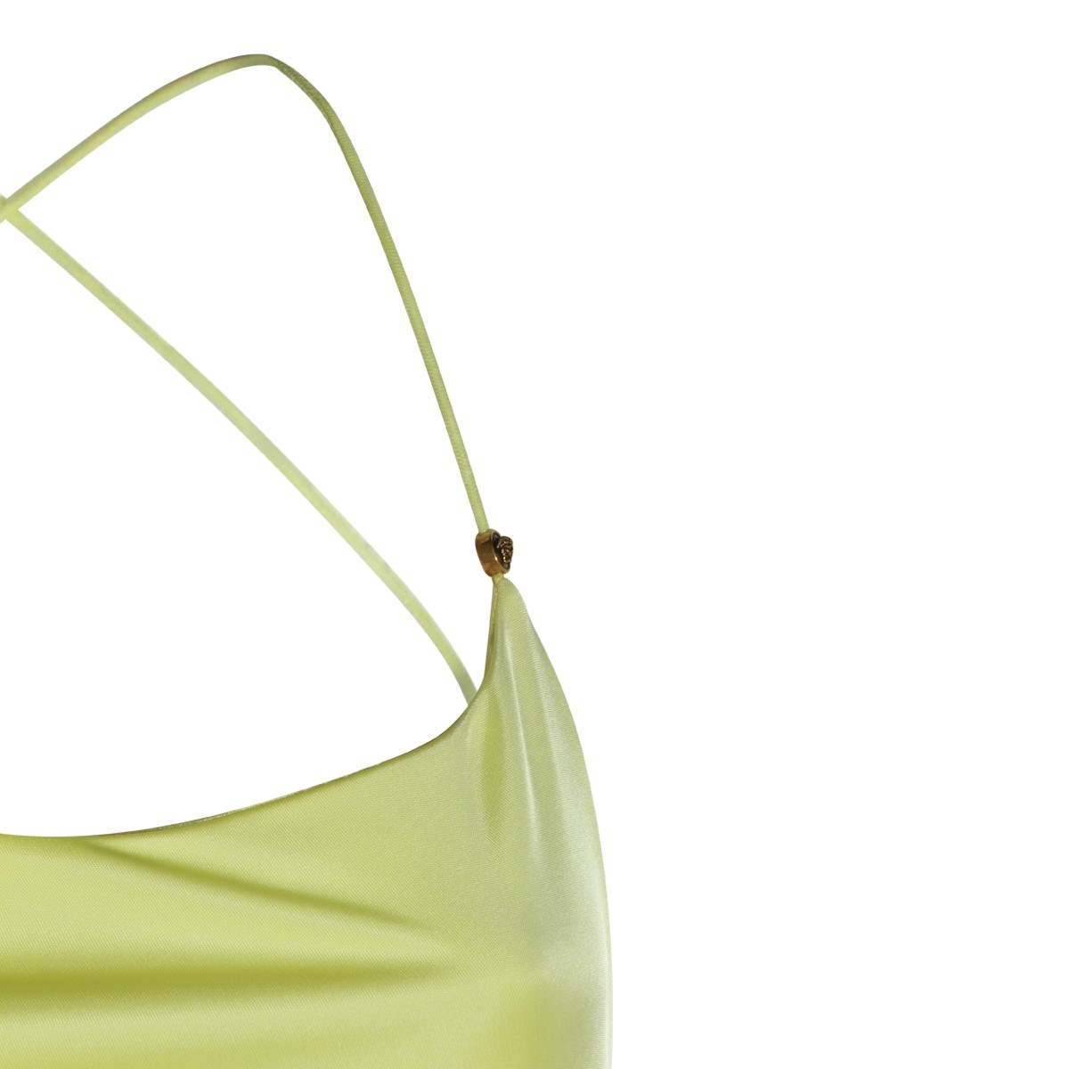 YELLOW VISCOSE DRESS