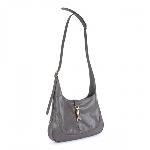 GREY LEATHER JACKIE... 2