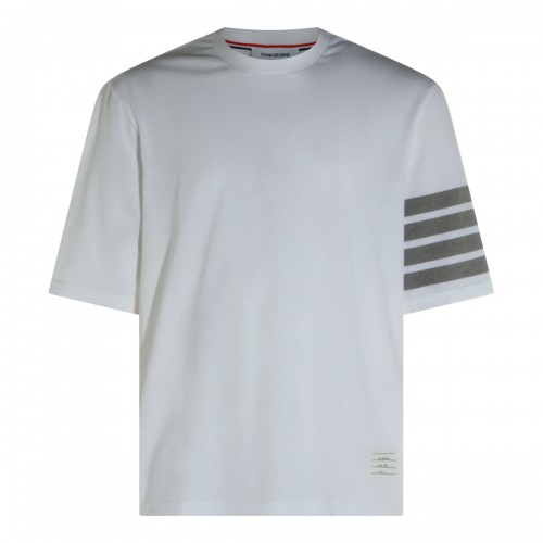WHITE COTTON T-SHIRT