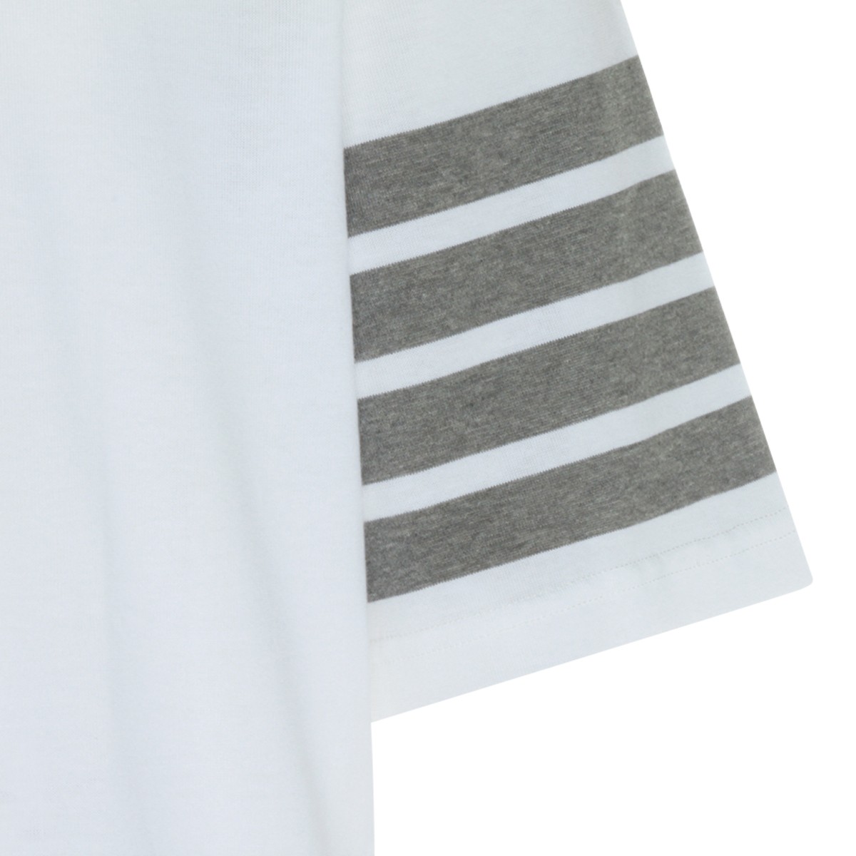 WHITE COTTON T-SHIRT