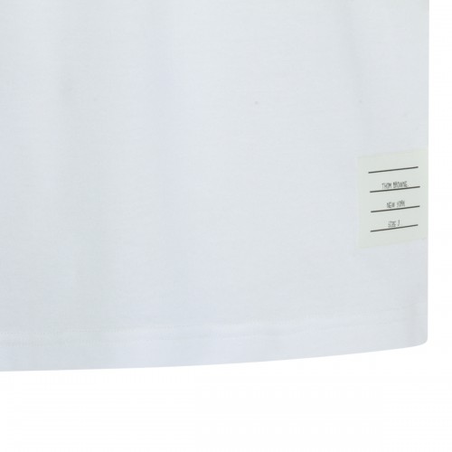 WHITE COTTON T-SHIRT