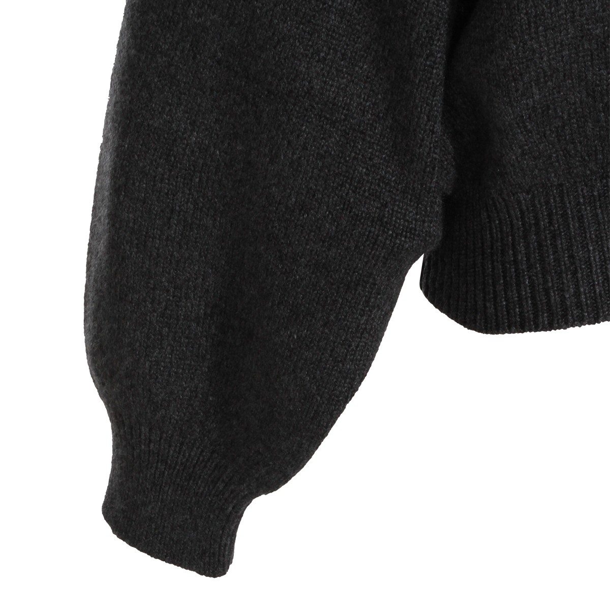 DARK GREY CASHMERE MARGAUX KNITWEAR