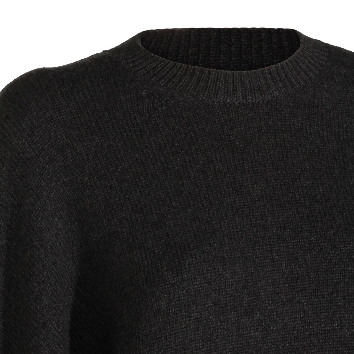 DARK GREY CASHMERE MARGAUX KNITWEAR