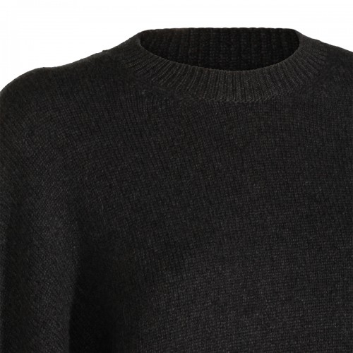 DARK GREY CASHMERE MARGAUX KNITWEAR
