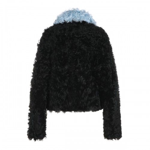 BLACK FUR JACKET