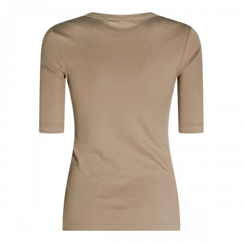 BEIGE COTTON T-SHIRT 2
