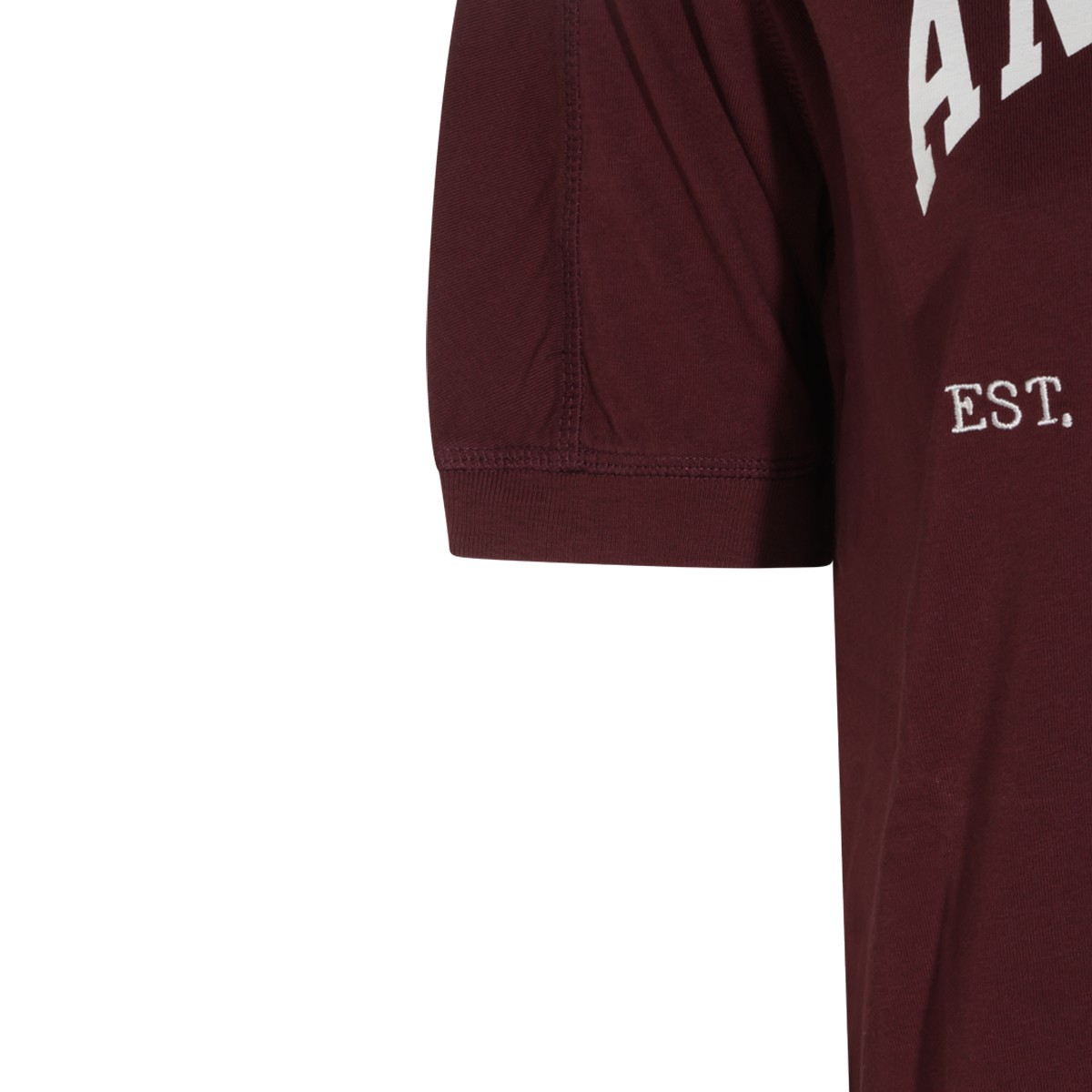 BURGUNDY COTTON JAYLIN T-SHIRT