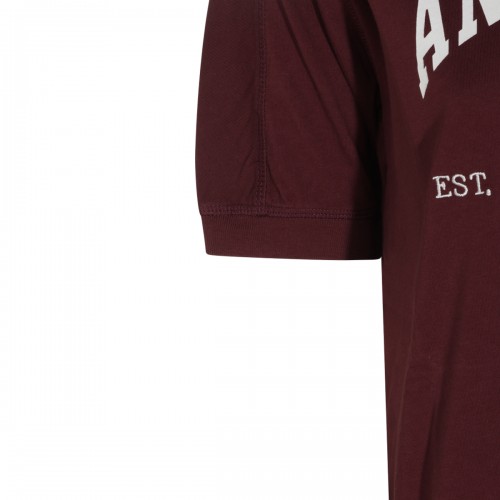 BURGUNDY COTTON JAYLIN T-SHIRT