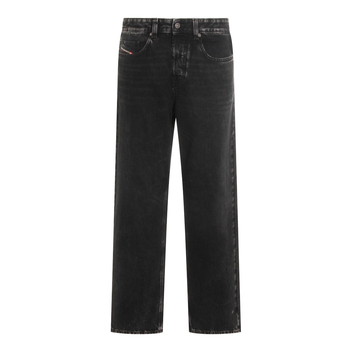 BLACK COTTON JEANS