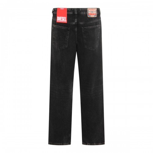 BLACK COTTON JEANS 2