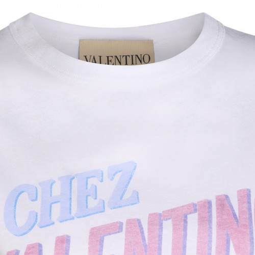 WHITE COTTON T-SHIRT