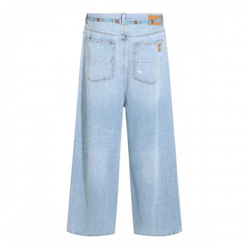 LIGHT BLUE COTTON JEANS