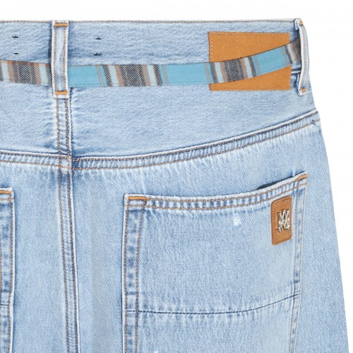 LIGHT BLUE COTTON JEANS