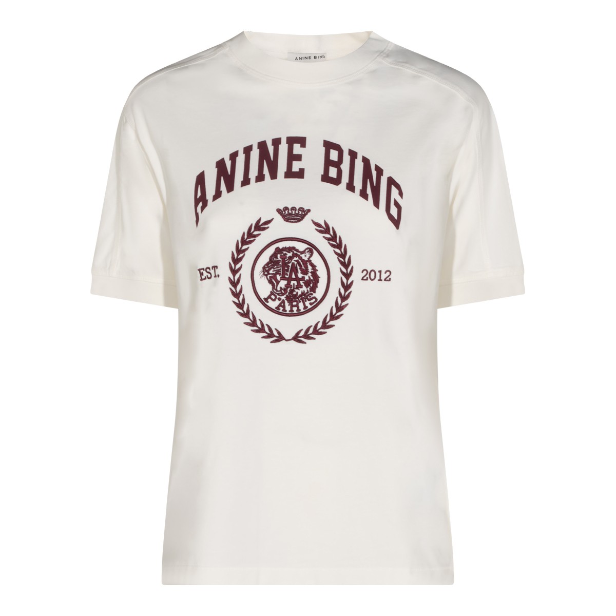 ECRU COTTON JAYLIN T-SHIRT