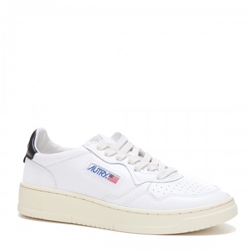 WHITE LEATHER SNEAKERS