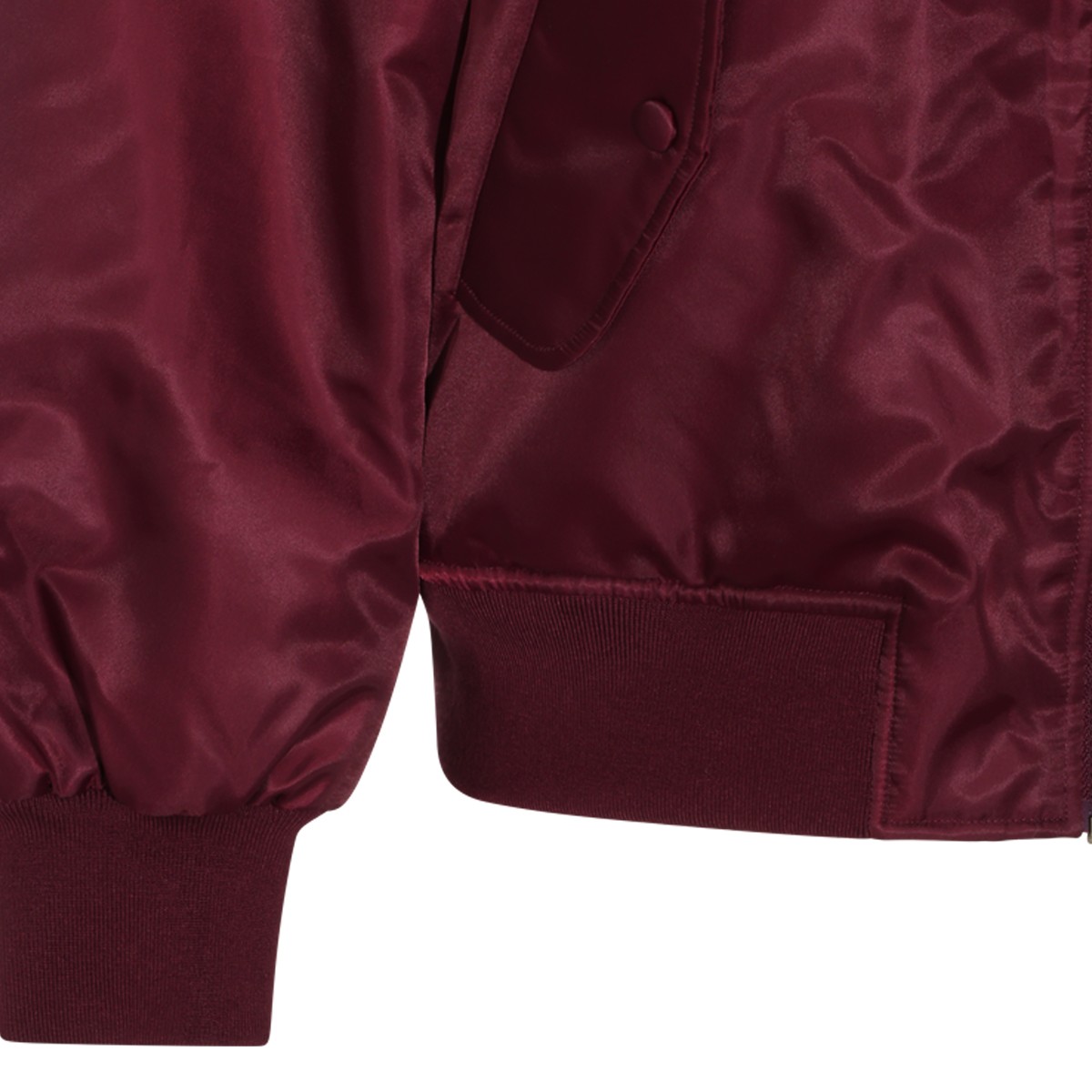 BURGUNDY LEON CASUAL JACKET