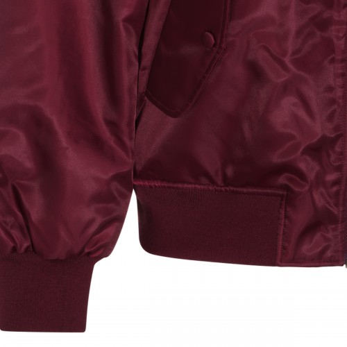 BURGUNDY LEON CASUAL JACKET