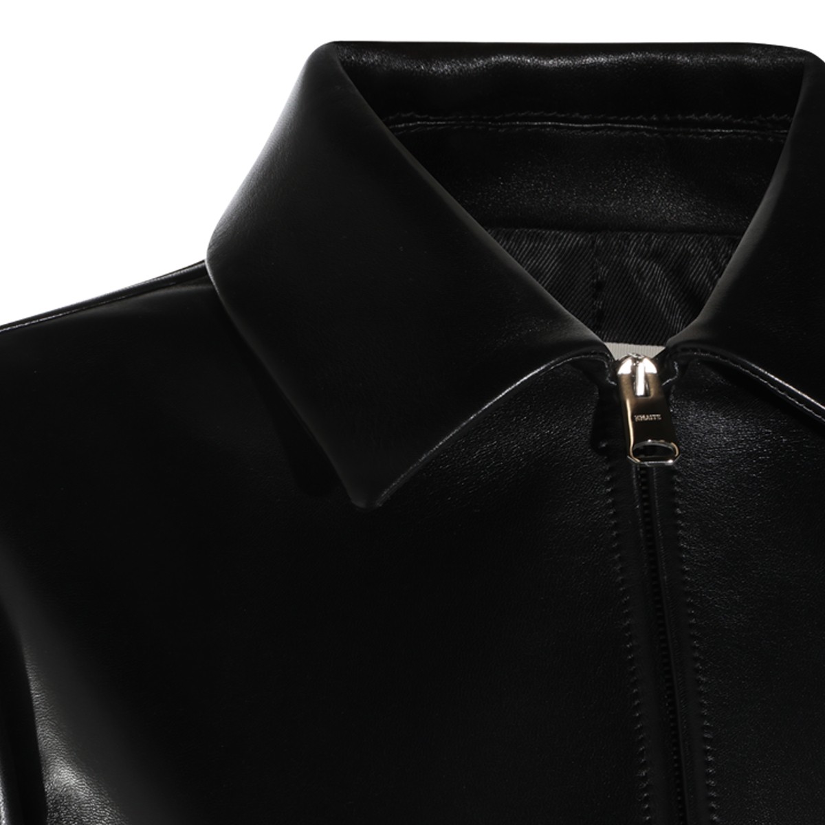BLACK LEATHER JACKSON JACKET