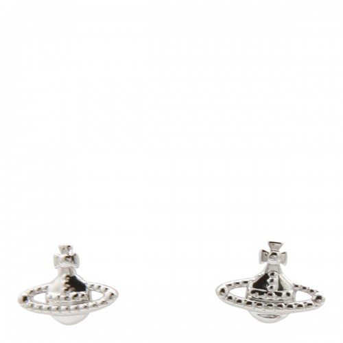 SILVER METAL EARRINGS