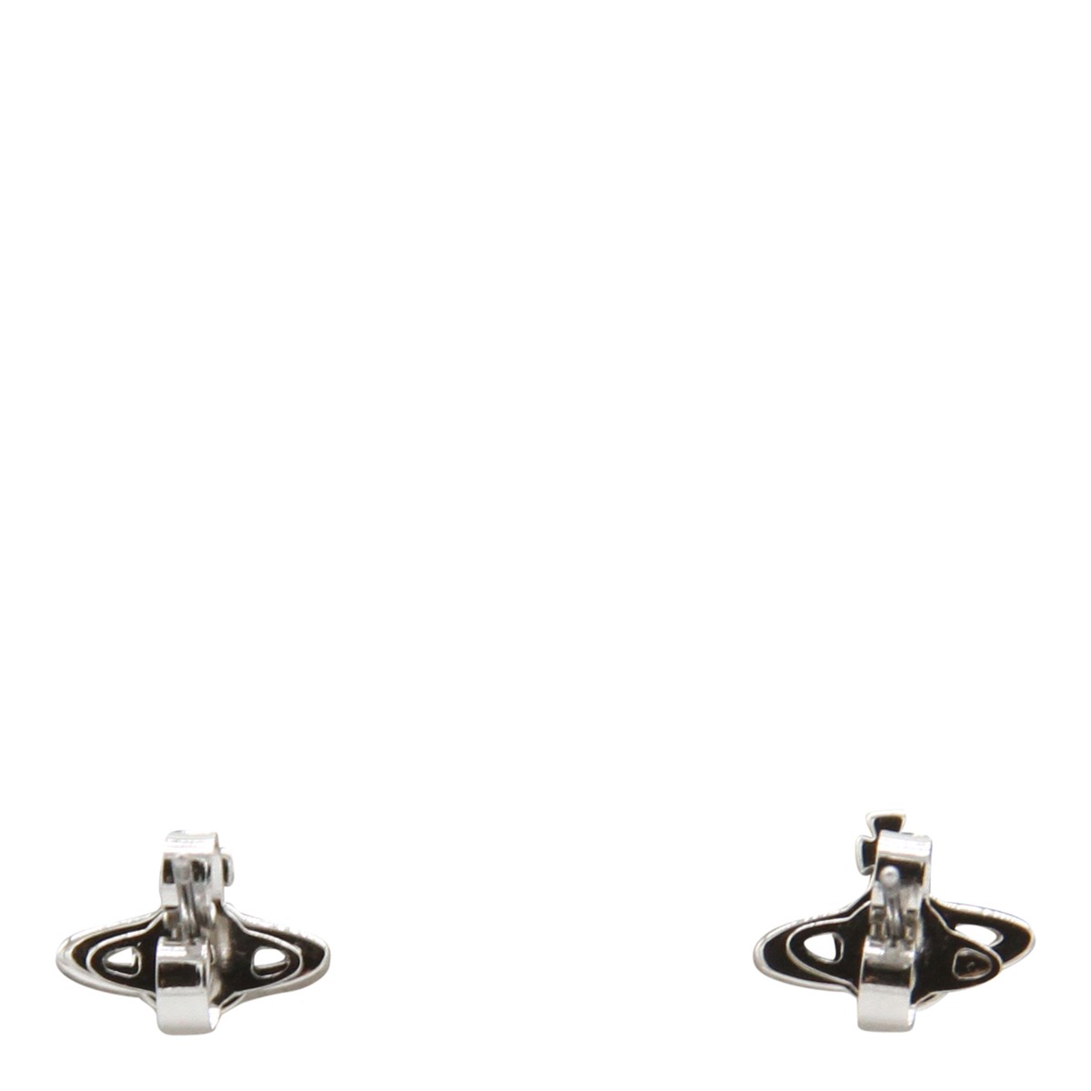 SILVER METAL EARRINGS
