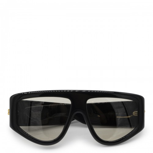 BLACK AND BROWN SUNGLASSES