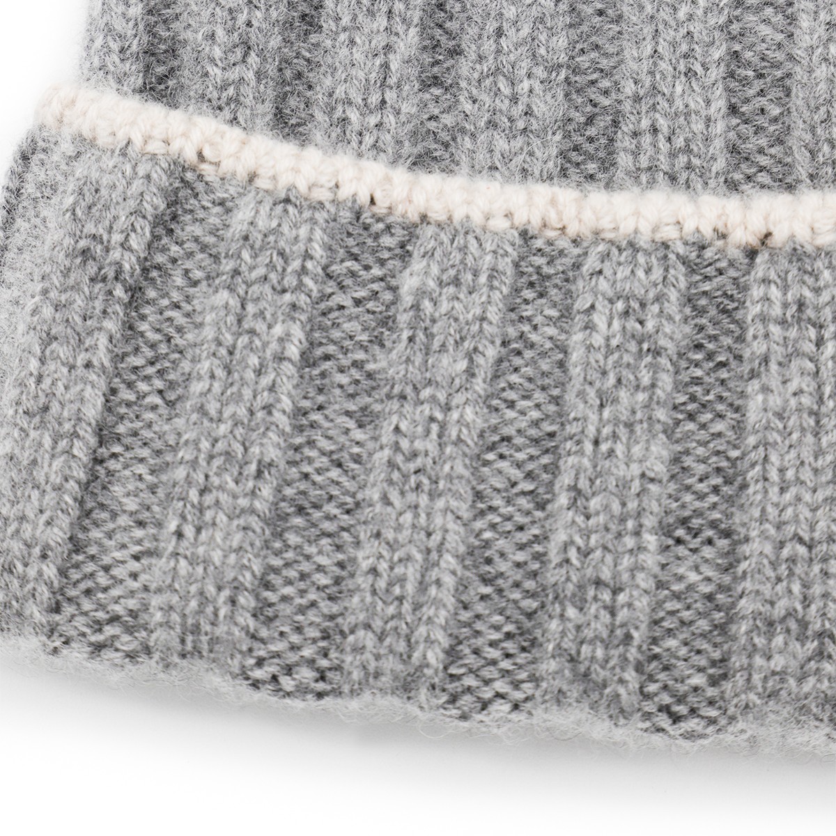 GREY WOOL HAT
