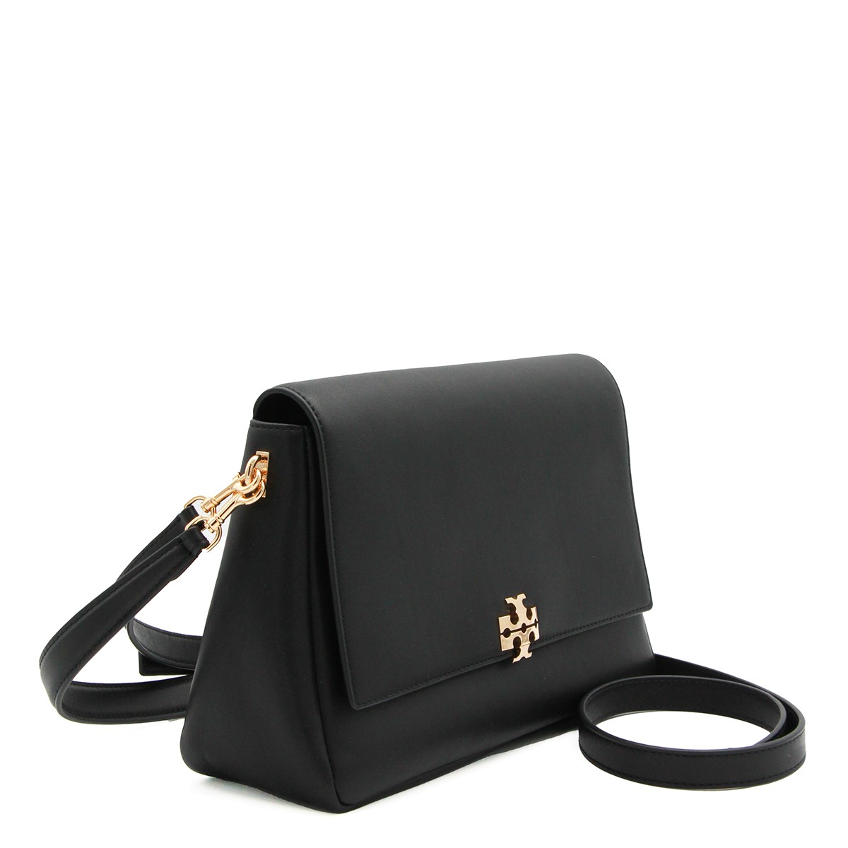 BLACK LEATHER CHARLIE MEDIUM SHOULDER...