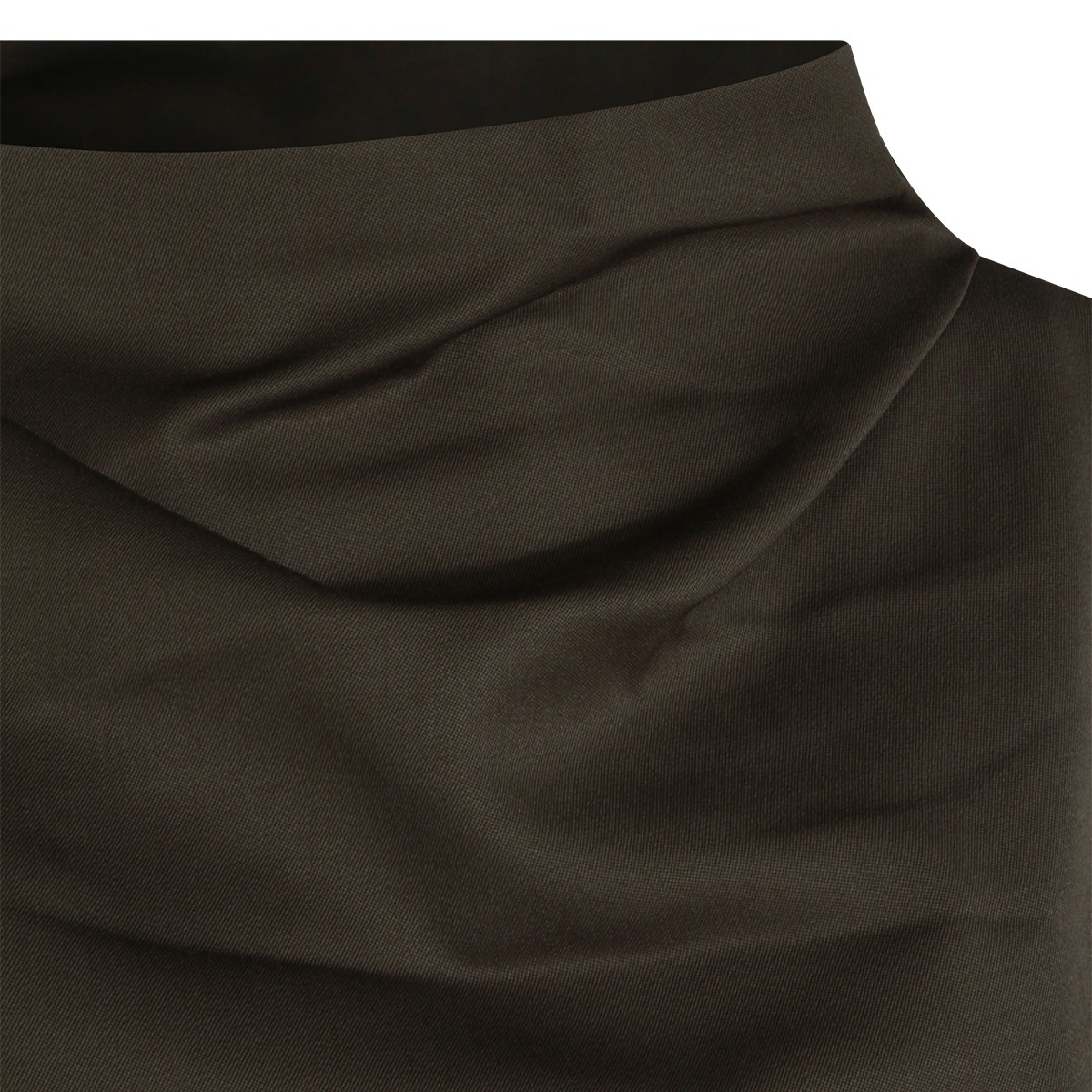 BROWN WOOL ASTOR DRESS